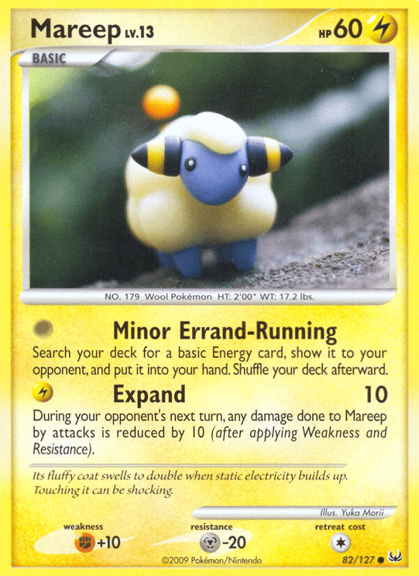 Mareep (82/127) [Platinum: Base Set] Pokemon Single Pokémon  | Multizone: Comics And Games