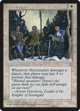 Mercenaries [Ice Age] MTG Single Magic: The Gathering  | Multizone: Comics And Games