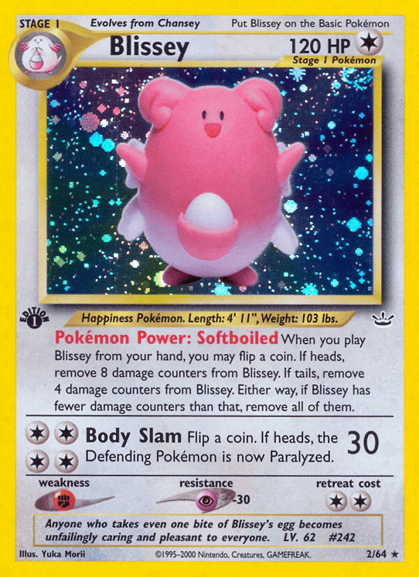Blissey (2/64) [Neo Revelation 1st Edition] Pokemon Single Pokémon  | Multizone: Comics And Games