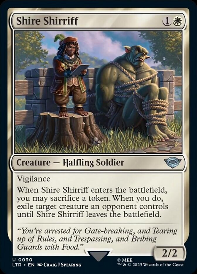 Shire Shirriff [The Lord of the Rings: Tales of Middle-Earth] | Multizone: Comics And Games