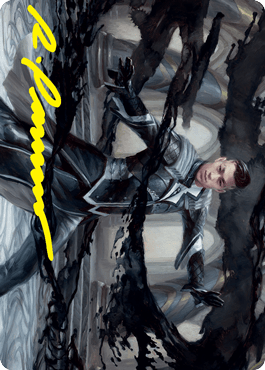 Killian, Ink Duelist Art Card (Gold-Stamped Signature) [Strixhaven: School of Mages Art Series] MTG Single Magic: The Gathering  | Multizone: Comics And Games