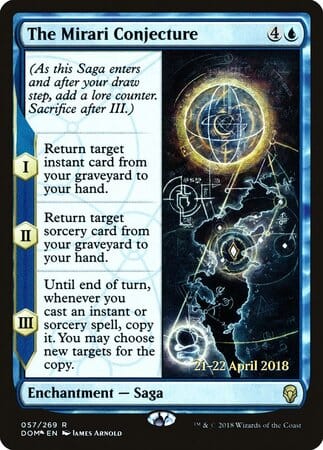 The Mirari Conjecture [Dominaria Promos] MTG Single Magic: The Gathering  | Multizone: Comics And Games