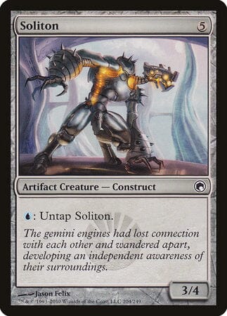 Soliton [Scars of Mirrodin] MTG Single Magic: The Gathering  | Multizone: Comics And Games