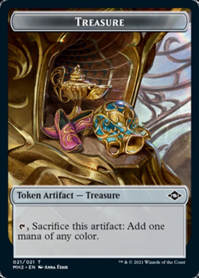 Treasure Token (#21) // Zombie Token [Modern Horizons 2 Tokens] MTG Single Magic: The Gathering  | Multizone: Comics And Games