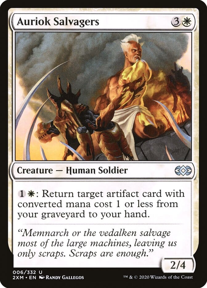 Auriok Salvagers [Double Masters] MTG Single Magic: The Gathering  | Multizone: Comics And Games