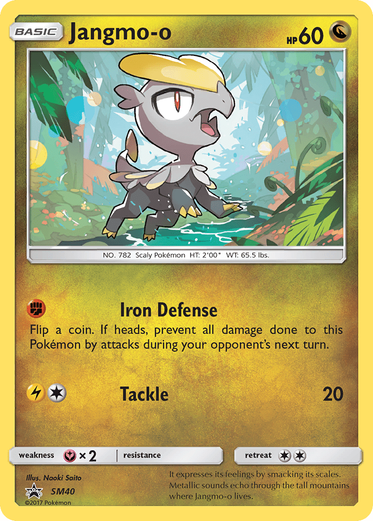 Jangmo-o (SM40) [Sun & Moon: Black Star Promos] Pokemon Single Pokémon  | Multizone: Comics And Games
