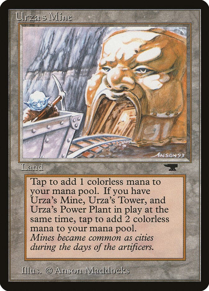 Urza's Mine (Mine Cart Entering Mouth) [Antiquities] MTG Single Magic: The Gathering  | Multizone: Comics And Games