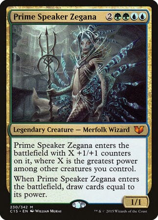 Prime Speaker Zegana [Commander 2015] MTG Single Magic: The Gathering  | Multizone: Comics And Games