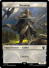 Soldier // Food Token [The Lord of the Rings: Tales of Middle-Earth Commander Tokens] MTG Single Magic: The Gathering  | Multizone: Comics And Games