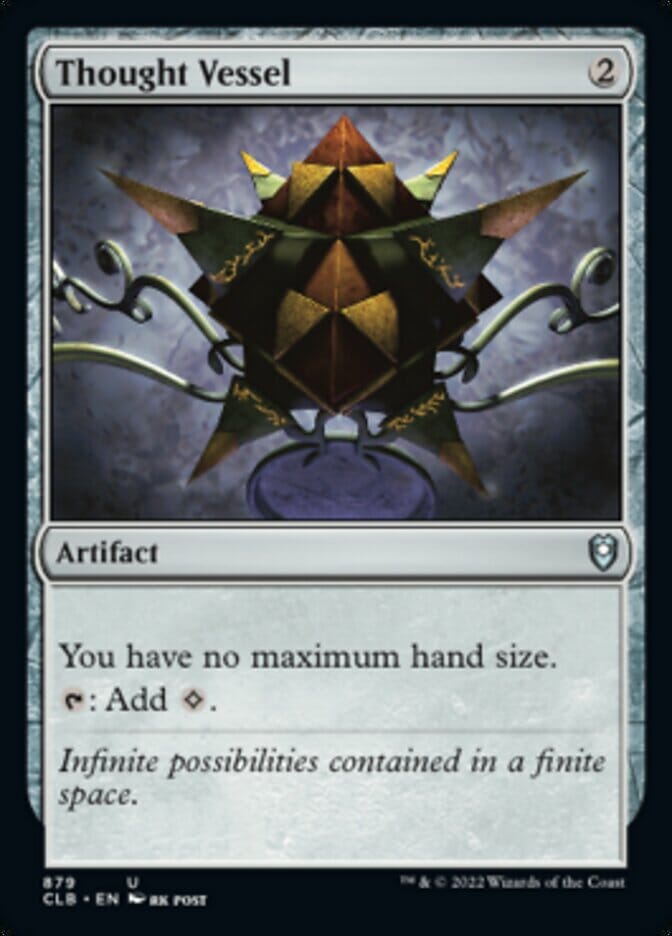 Thought Vessel [Commander Legends: Battle for Baldur's Gate] MTG Single Magic: The Gathering  | Multizone: Comics And Games