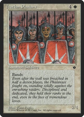 Icatian Phalanx [Fallen Empires] MTG Single Magic: The Gathering  | Multizone: Comics And Games