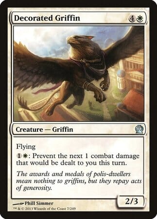 Decorated Griffin [Theros] MTG Single Magic: The Gathering  | Multizone: Comics And Games