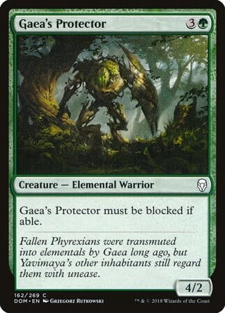 Gaea's Protector [Dominaria] MTG Single Magic: The Gathering  | Multizone: Comics And Games