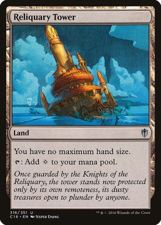 Reliquary Tower [Commander 2016] MTG Single Magic: The Gathering  | Multizone: Comics And Games