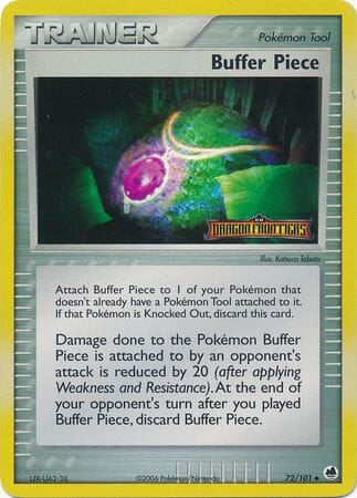 Buffer Piece (72/101) (Stamped) [EX: Dragon Frontiers] Pokemon Single Pokémon  | Multizone: Comics And Games
