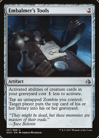 Embalmer's Tools [Amonkhet] MTG Single Magic: The Gathering  | Multizone: Comics And Games
