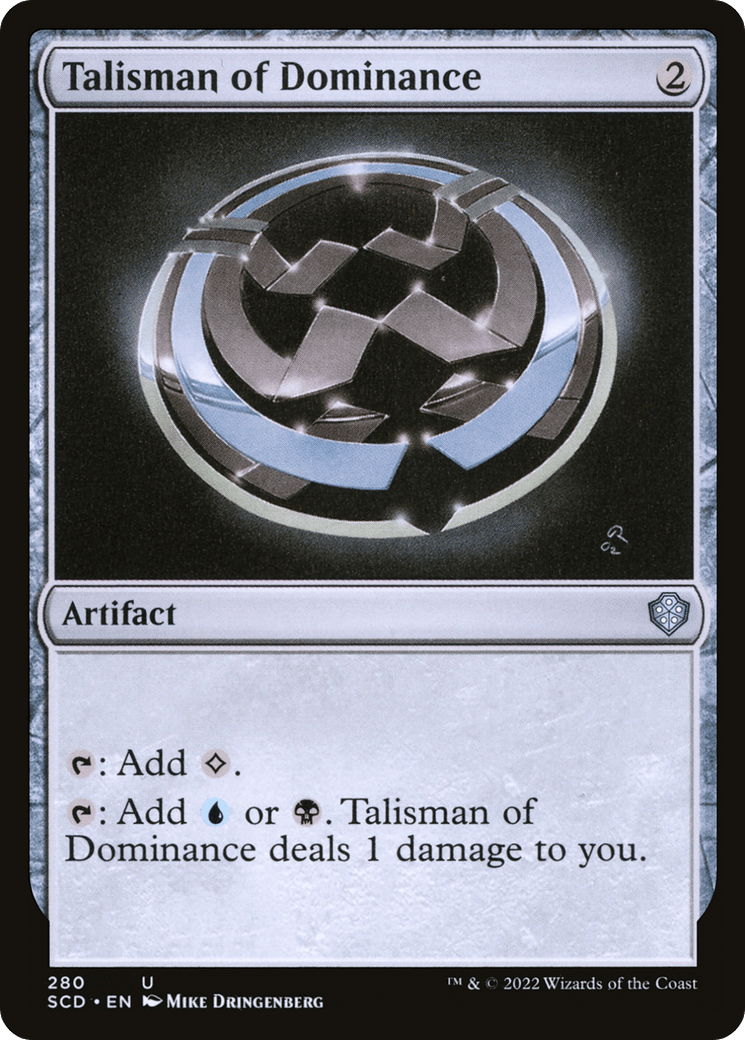 Talisman of Dominance [Starter Commander Decks] MTG Single Magic: The Gathering  | Multizone: Comics And Games