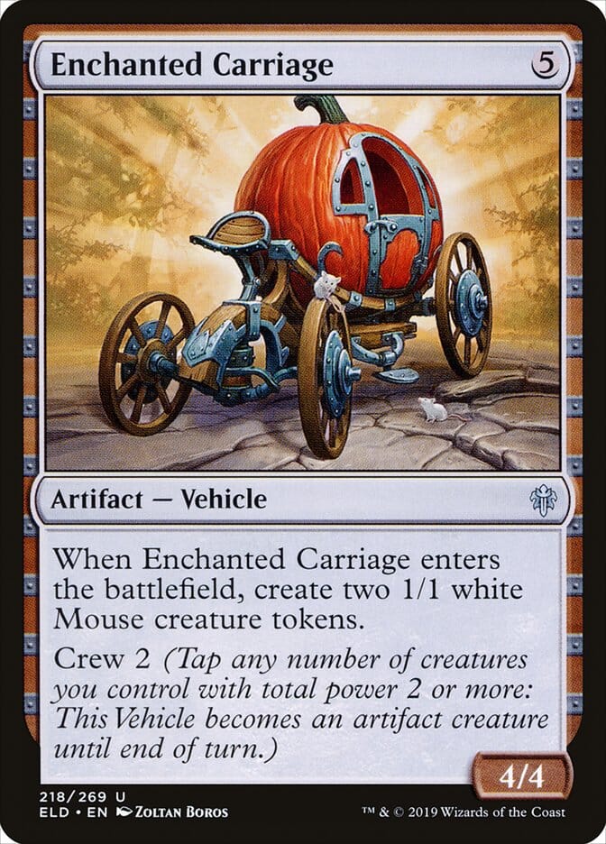 Enchanted Carriage [Throne of Eldraine] MTG Single Magic: The Gathering  | Multizone: Comics And Games