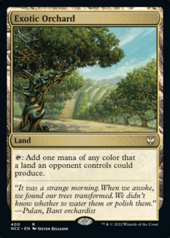 Exotic Orchard [Streets of New Capenna Commander] MTG Single Magic: The Gathering  | Multizone: Comics And Games