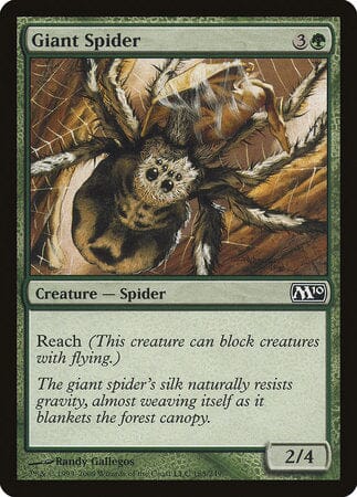 Giant Spider [Magic 2010] MTG Single Magic: The Gathering  | Multizone: Comics And Games