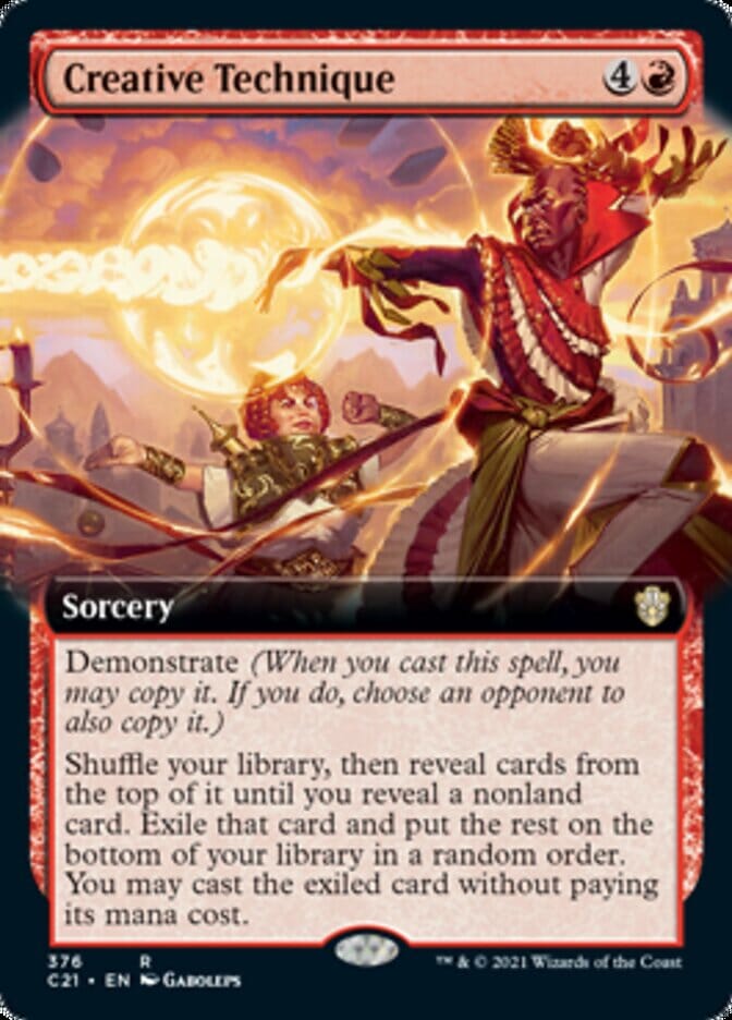 Creative Technique (Extended) [Commander 2021] MTG Single Magic: The Gathering  | Multizone: Comics And Games