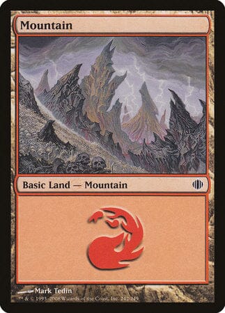 Mountain (242) [Shards of Alara] MTG Single Magic: The Gathering  | Multizone: Comics And Games