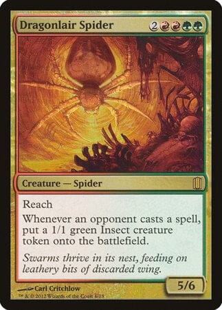 Dragonlair Spider [Commander's Arsenal] MTG Single Magic: The Gathering  | Multizone: Comics And Games