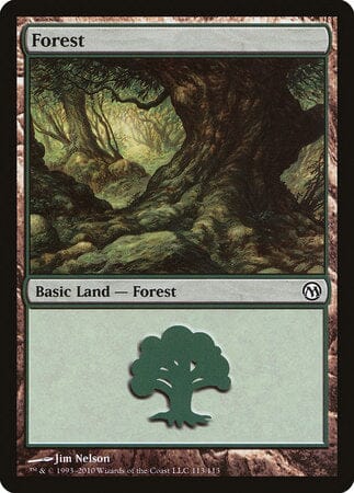 Forest (113) [Duels of the Planeswalkers] MTG Single Magic: The Gathering  | Multizone: Comics And Games