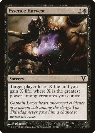 Essence Harvest [Avacyn Restored] MTG Single Magic: The Gathering  | Multizone: Comics And Games