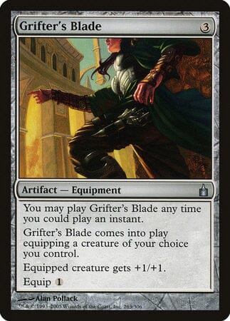Grifter's Blade [Ravnica: City of Guilds] MTG Single Magic: The Gathering  | Multizone: Comics And Games