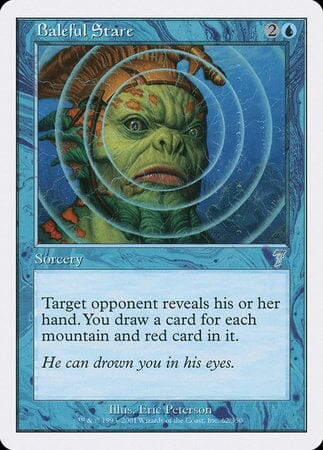 Baleful Stare [Seventh Edition] MTG Single Magic: The Gathering  | Multizone: Comics And Games