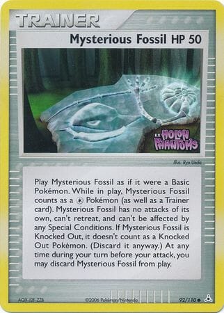 Mysterious Fossil (92/110) (Stamped) [EX: Holon Phantoms] Pokemon Single Pokémon  | Multizone: Comics And Games