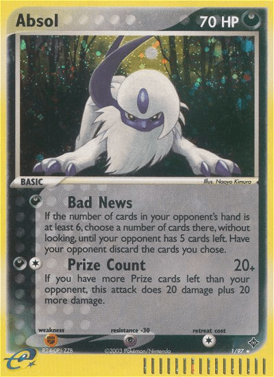Absol (1/97) [EX: Dragon] Pokemon Single Pokémon  | Multizone: Comics And Games
