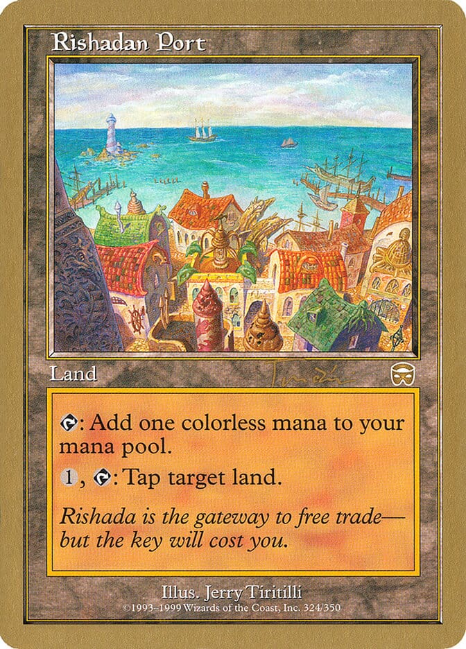 Rishadan Port (Jan Tomcani) [World Championship Decks 2001] MTG Single Magic: The Gathering  | Multizone: Comics And Games