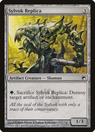 Sylvok Replica [Scars of Mirrodin] MTG Single Magic: The Gathering  | Multizone: Comics And Games