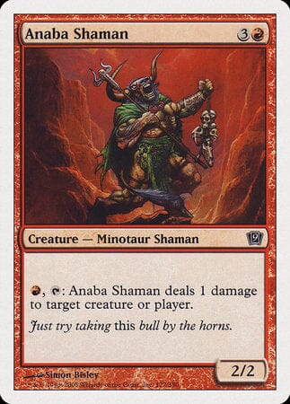 Anaba Shaman [Ninth Edition] MTG Single Magic: The Gathering  | Multizone: Comics And Games