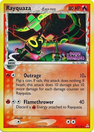 Rayquaza (26/110) (Delta Species) (Stamped) [EX: Holon Phantoms] Pokemon Single Pokémon  | Multizone: Comics And Games