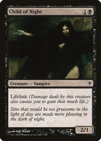Child of Night [Duel Decks: Sorin vs. Tibalt] MTG Single Magic: The Gathering  | Multizone: Comics And Games