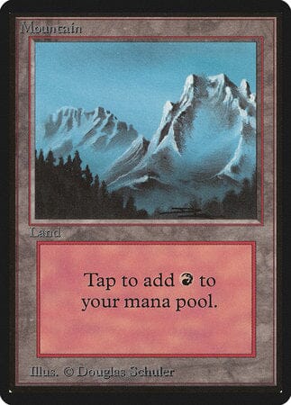 Mountain (B) [Limited Edition Beta] MTG Single Magic: The Gathering  | Multizone: Comics And Games