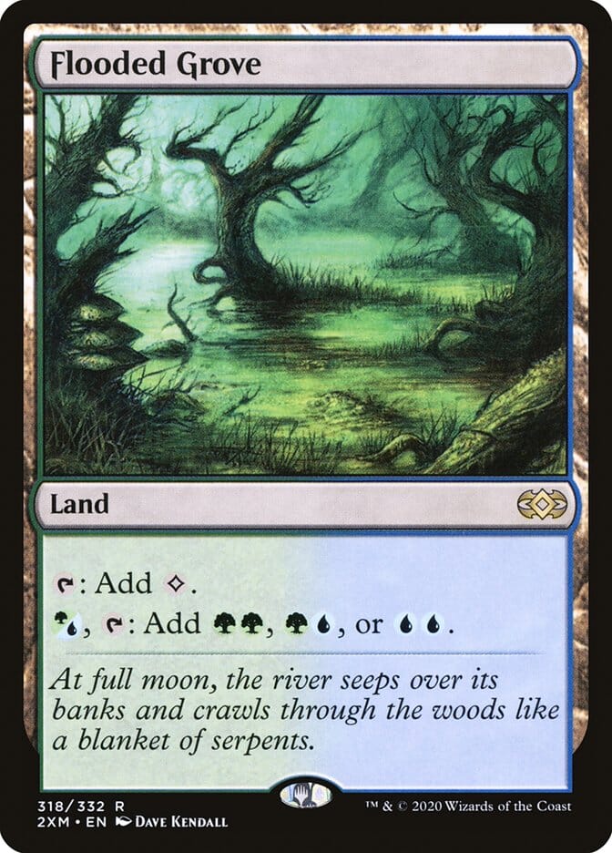 Flooded Grove [Double Masters] MTG Single Magic: The Gathering  | Multizone: Comics And Games