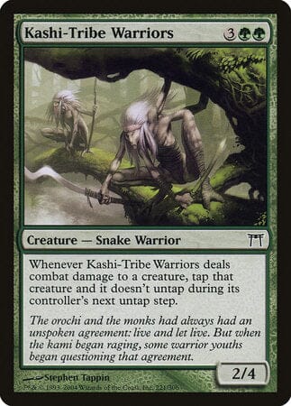 Kashi-Tribe Warriors [Champions of Kamigawa] MTG Single Magic: The Gathering  | Multizone: Comics And Games
