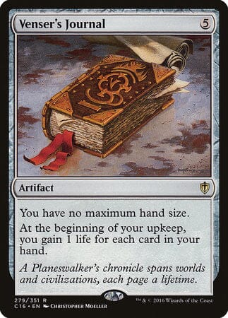Venser's Journal [Commander 2016] MTG Single Magic: The Gathering  | Multizone: Comics And Games