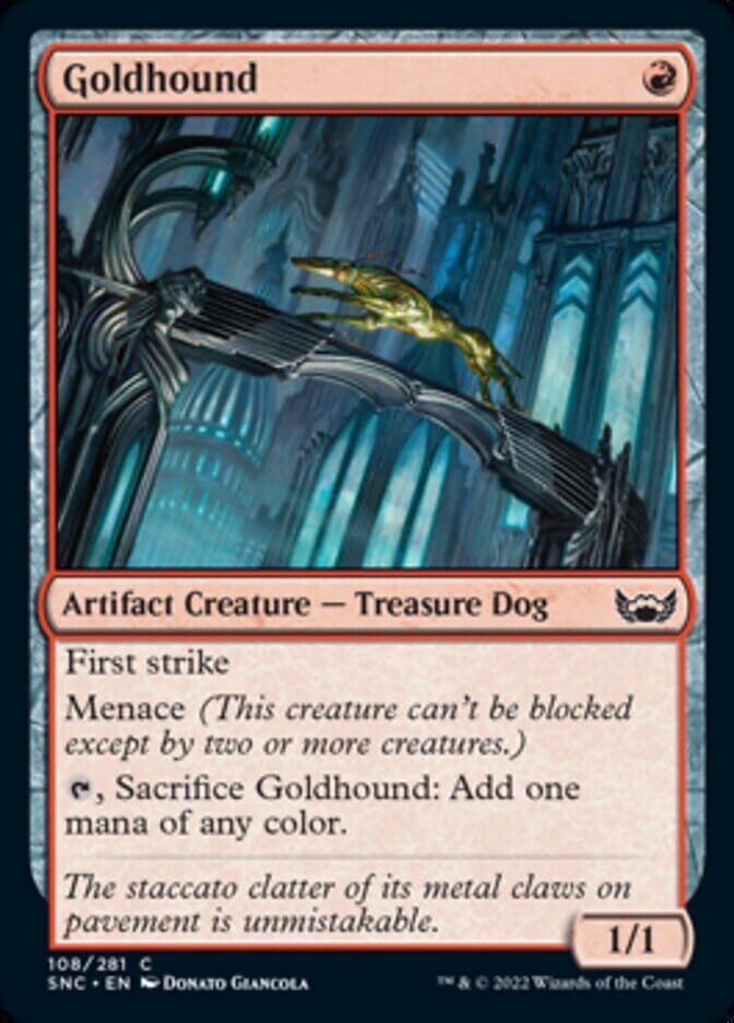 Goldhound [Streets of New Capenna] MTG Single Magic: The Gathering  | Multizone: Comics And Games