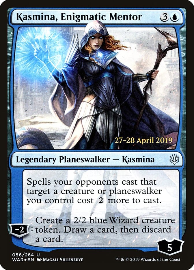 Kasmina, Enigmatic Mentor [War of the Spark Prerelease Promos] MTG Single Magic: The Gathering  | Multizone: Comics And Games