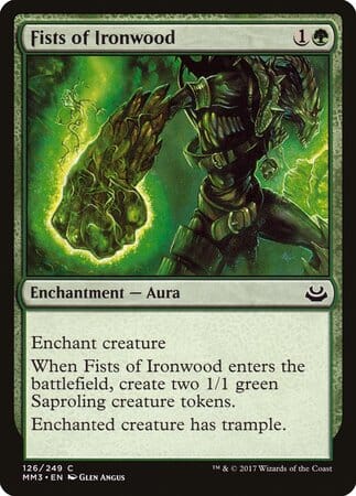 Fists of Ironwood [Modern Masters 2017] MTG Single Magic: The Gathering  | Multizone: Comics And Games