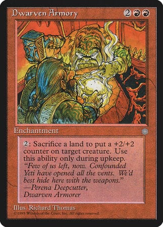 Dwarven Armory [Ice Age] MTG Single Magic: The Gathering  | Multizone: Comics And Games