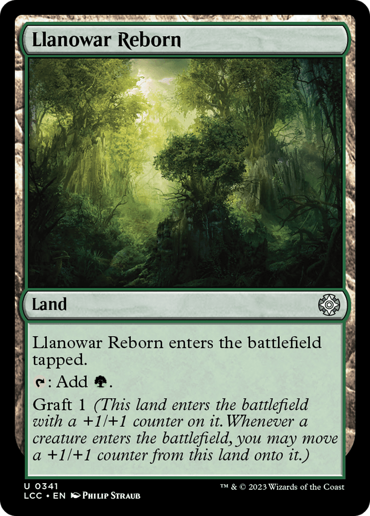 Llanowar Reborn [The Lost Caverns of Ixalan Commander] MTG Single Magic: The Gathering  | Multizone: Comics And Games