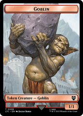 Goblin // Wraith Double-Sided Token [The Lord of the Rings: Tales of Middle-Earth Commander Tokens] MTG Single Magic: The Gathering  | Multizone: Comics And Games