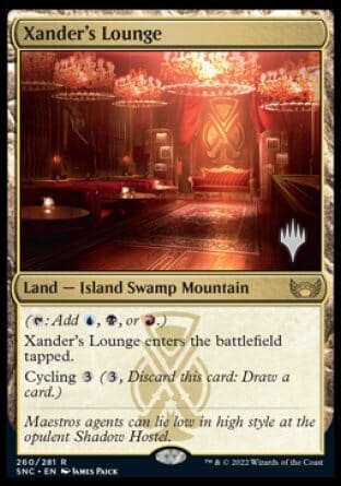 Xander's Lounge (Promo Pack) [Streets of New Capenna Promos] MTG Single Magic: The Gathering  | Multizone: Comics And Games