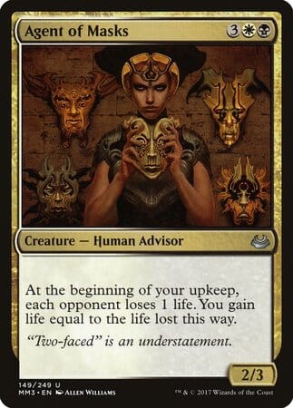 Agent of Masks [Modern Masters 2017] MTG Single Magic: The Gathering  | Multizone: Comics And Games